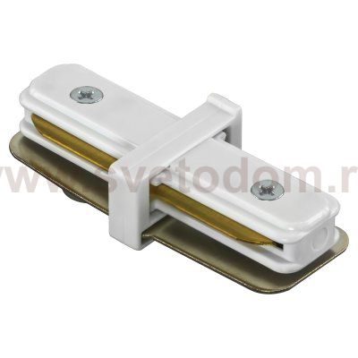 Соединитель малый прямой однофазный Lightstar 502106 Barra