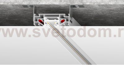 Профиль алюминиевый в натяжной потолок Barra Lightstar 502420