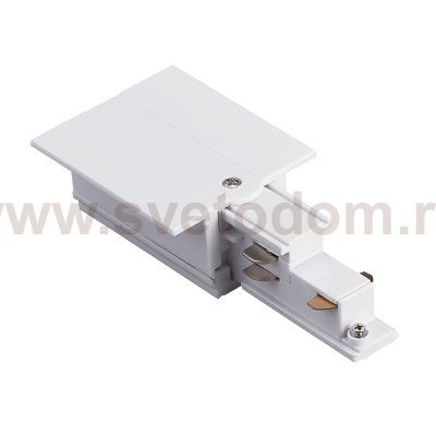 503116-R-DALI Питание боковое встраиваемое к треку 5030xx-DALI QUATTRO/DALI/ БЕЛЫЙ