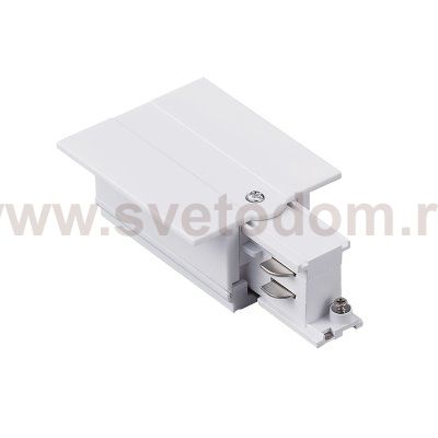 503116-RPS Питание боковое встраиваемое к треку 5030xx-R QUATTRO БЕЛЫЙ