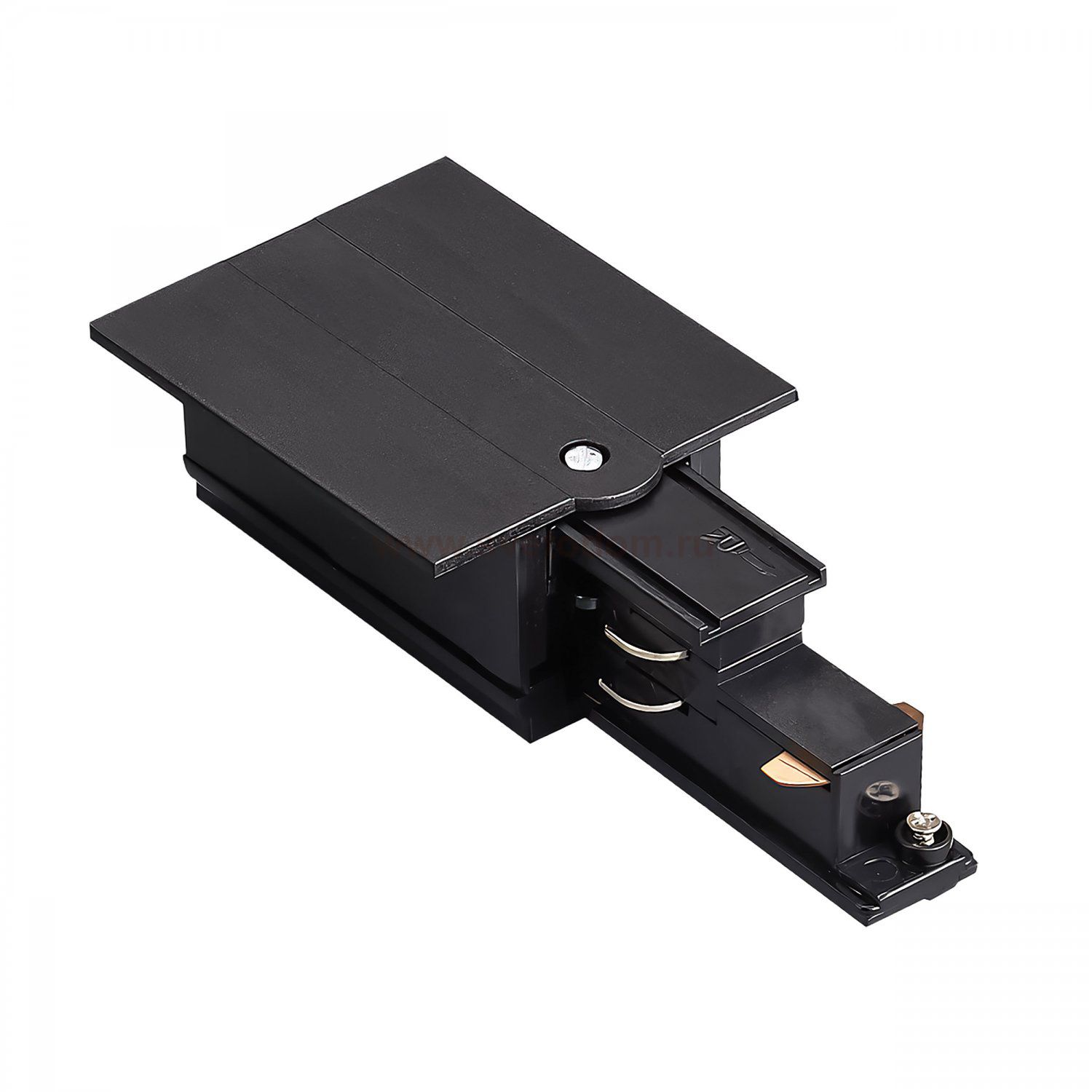 503117-R-DALI Питание боковое встраиваемое к треку 5030xx-DALI QUATTRO/DALI/ ЧЕРНЫЙ