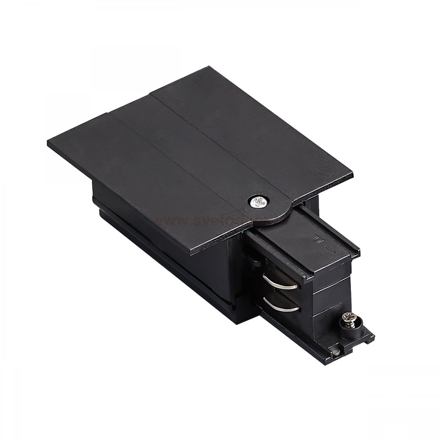 503117-RPS Питание боковое встраиваемое к треку 5030xx-R QUATTRO ЧЕРНЫЙ