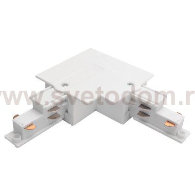 503126-R-DALI Соединение угловое перекидное встраиваемое с подводом питания к треку 5030xx-DALI QUATTRO/DALI/ БЕЛЫЙ