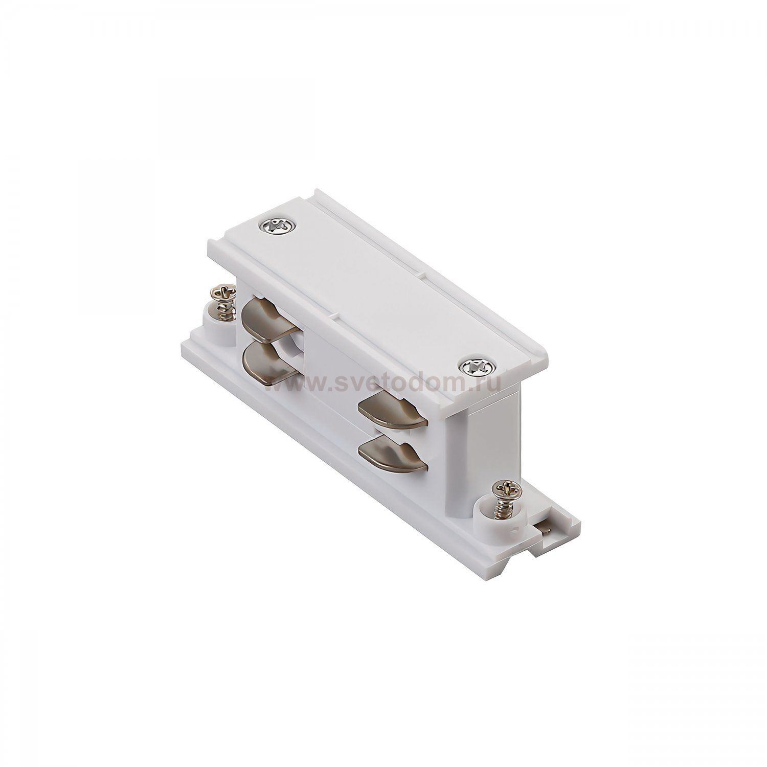 504106-FR Соединитель прямой к треку 5040xx-(F)/(R) QUATTRO БЕЛЫЙ