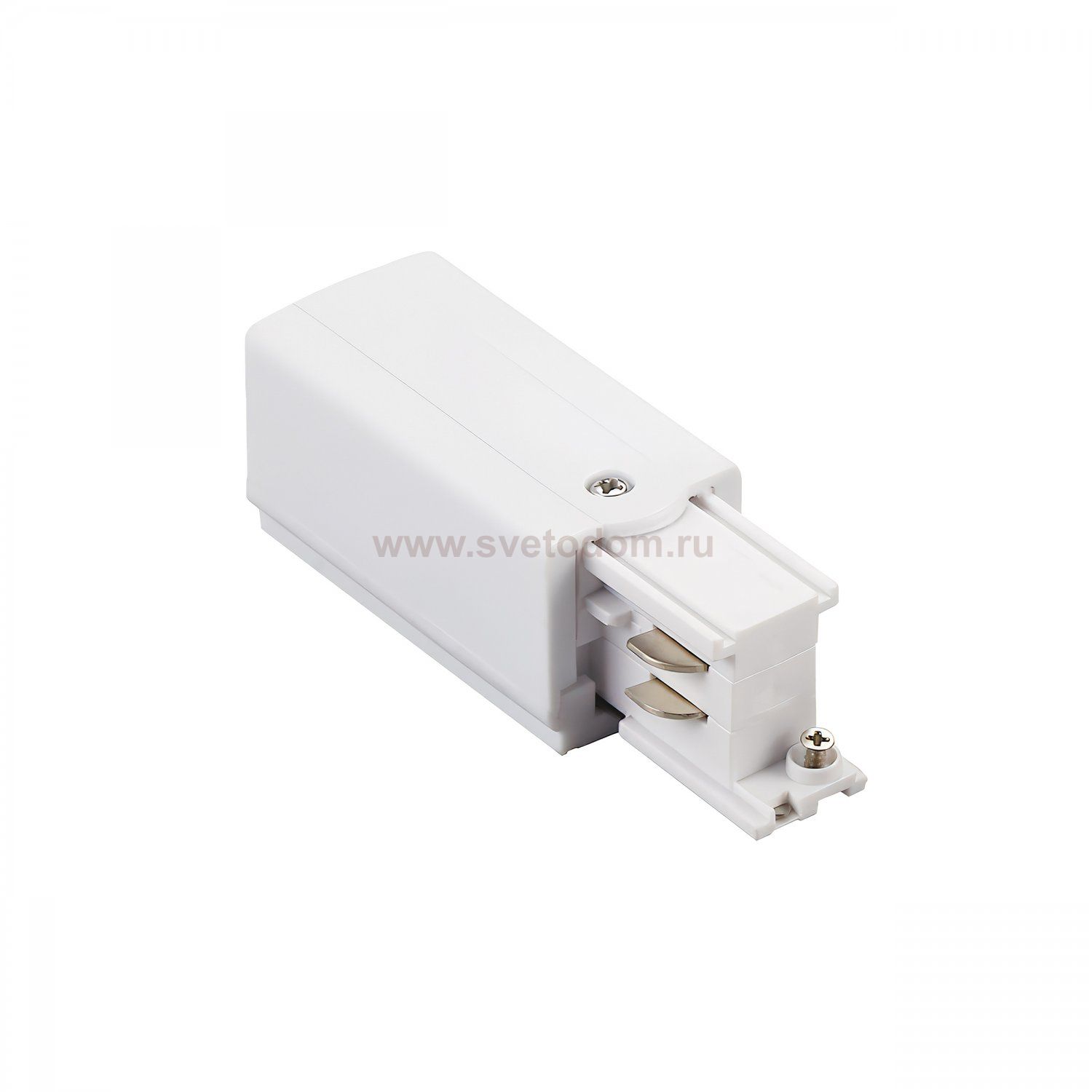 504116-FRPS Питание боковое к треку 5040xx-(F)/(R) QUATTRO БЕЛЫЙ