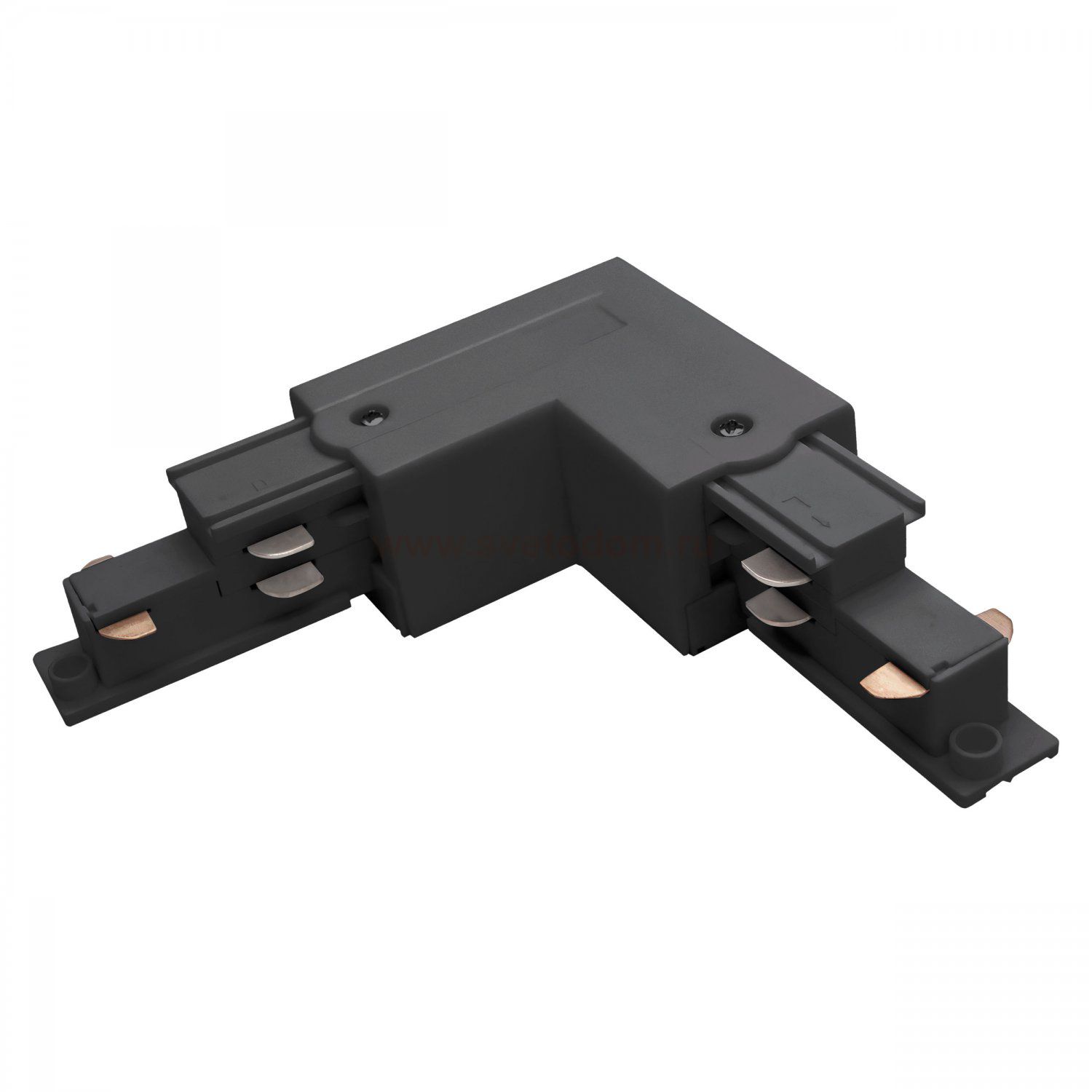 504127-DALI Соединение угловое перекидное с подводом питания к треку 5040xx-DALI QUATTRO/DALI/ ЧЕРНЫЙ