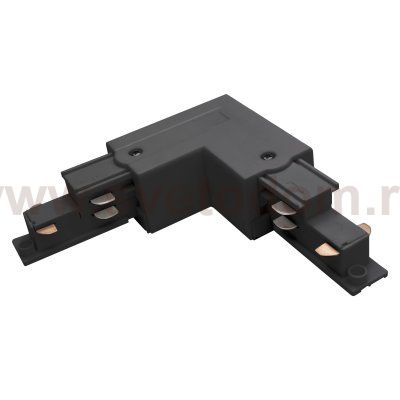 504127-DALI Соединение угловое перекидное с подводом питания к треку 5040xx-DALI QUATTRO/DALI/ ЧЕРНЫЙ