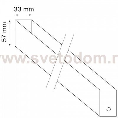 Трек PRO 220V, 3 метра Teta Lightstar 505037