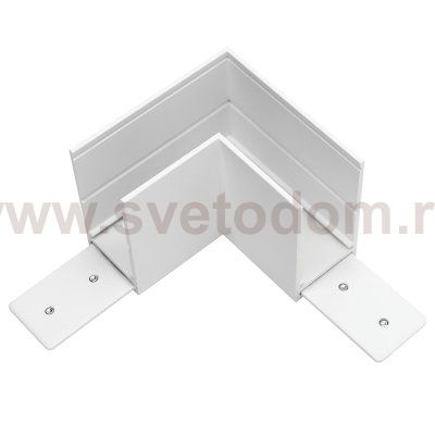 505126-ALU Соединитель горизонтальный TETA PRO L-образный БЕЛЫЙ для PRO