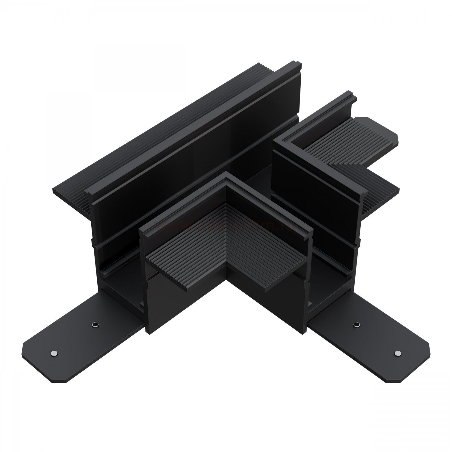 505267 Соединитель встраиваемый TETA PRO Т-образный ЧЕРНЫЙ для PRO