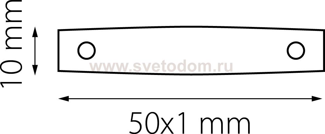 Планка соединительная к треку LINEA Linea Lightstar 506181