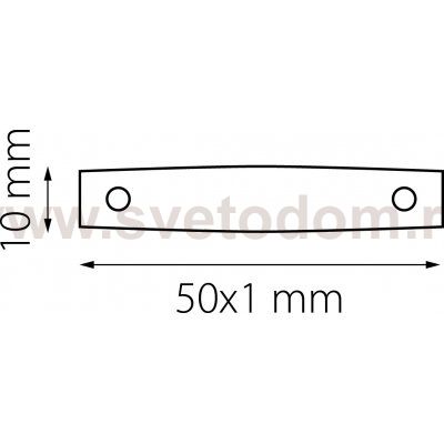 Планка соединительная к треку LINEA Linea Lightstar 506181