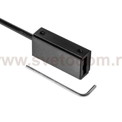 Адаптер д/питания 48V трековый DUE ЧЕРНЫЙ  DUE Lightstar 507117