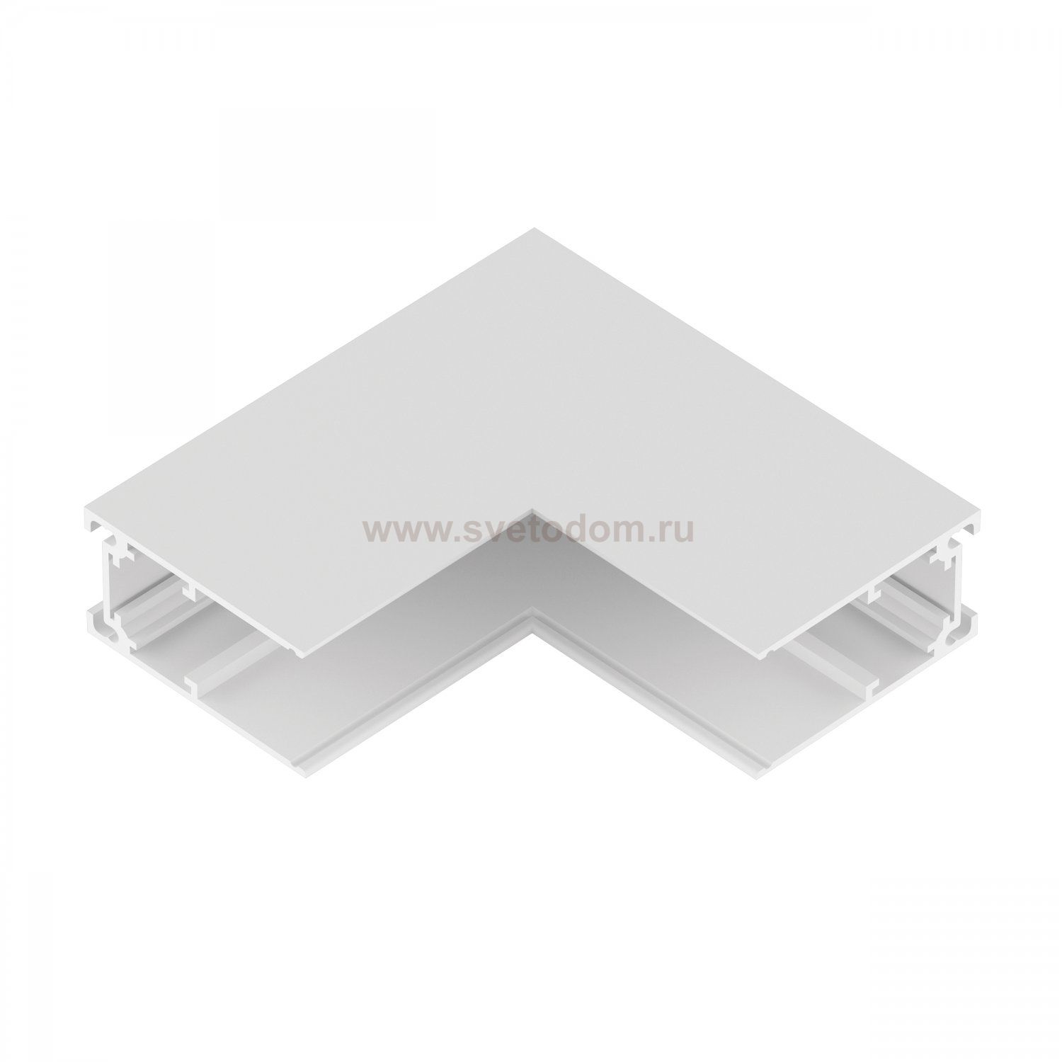 509136 Соединитель вертикальный угловой UNO для накладного трека 509016/509026 БЕЛЫЙ