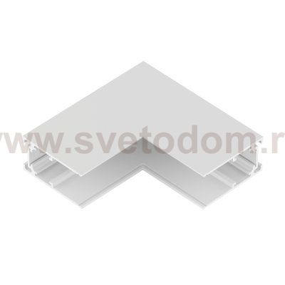 509136 Соединитель вертикальный угловой UNO для накладного трека 509016/509026 БЕЛЫЙ