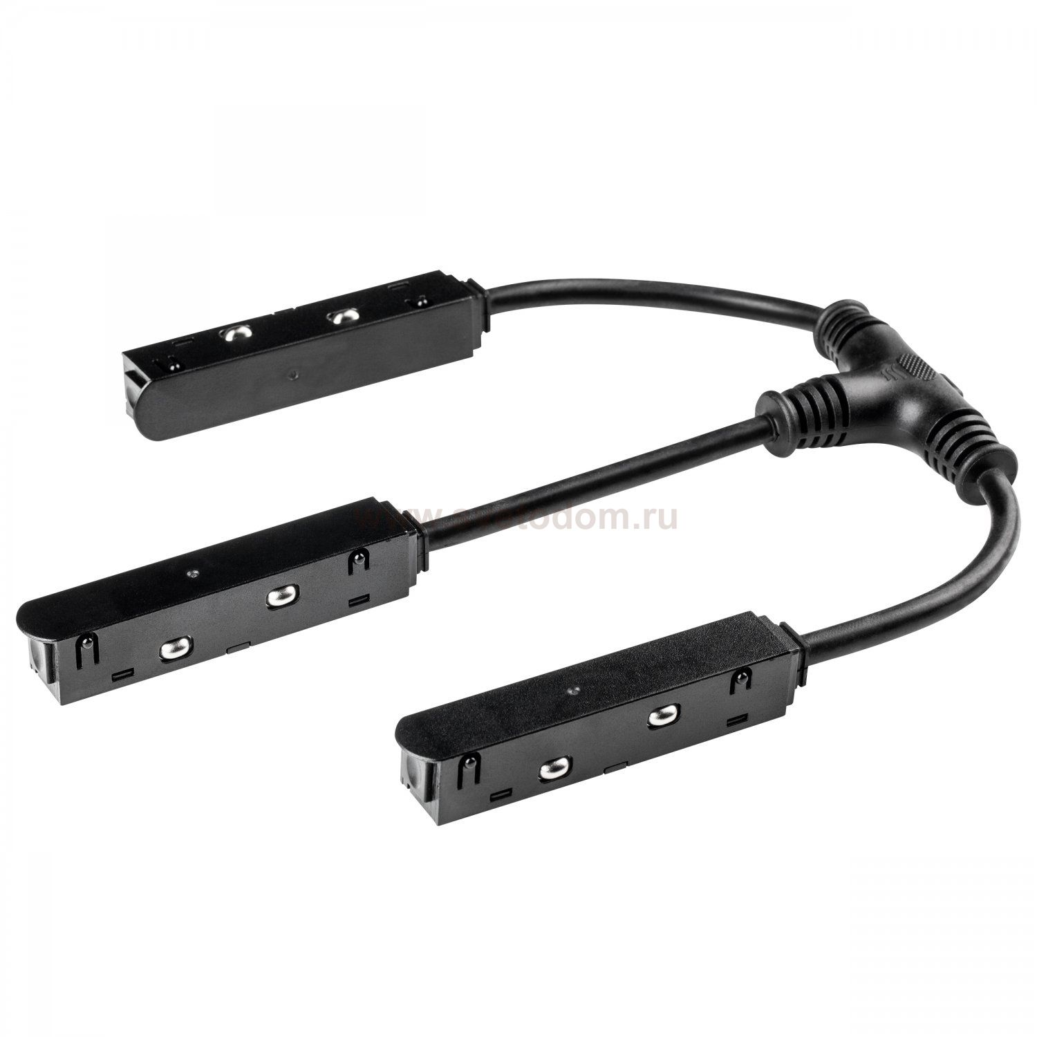 509293P2 Токопроводящий двухконтактный Т-образный соединитель UNO PRO к 509027(P)/509037P/509227(P)/509237P ЧЕРНЫЙ