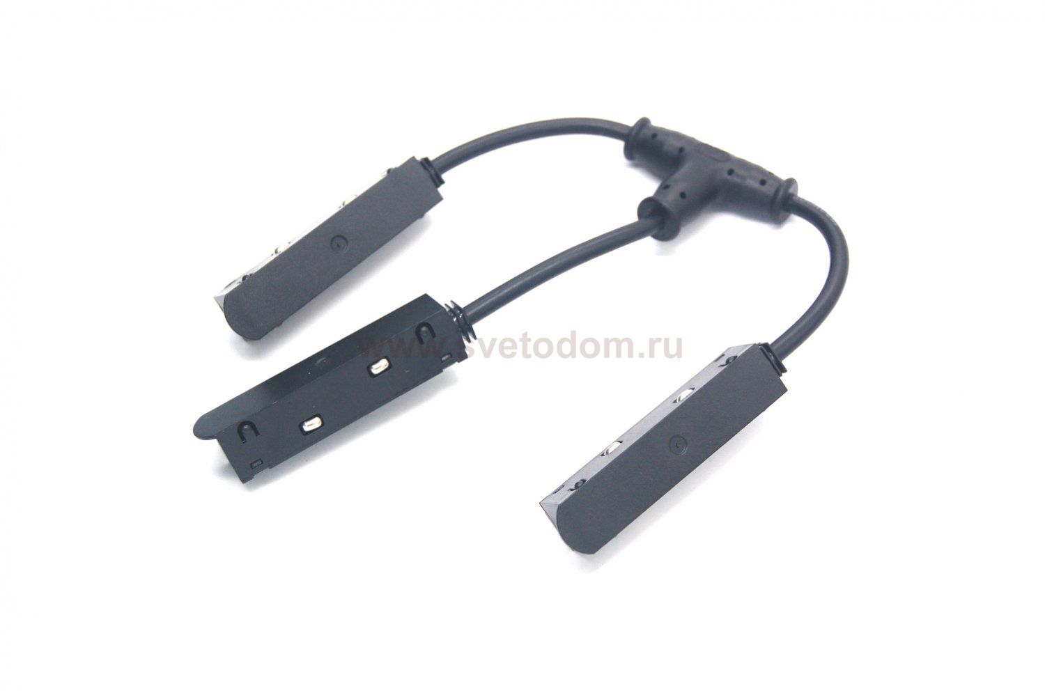 509293P4 Токопроводящий 4-контактный Т-образный соединитель UNO PRO к 509027(P)/509037P/509227(P)/509237P ЧЕРНЫЙ