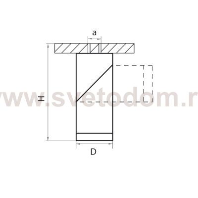 Светильник точечный накладной декоративный под заменяемые галогенные или LED лампы Illumo Lightstar 051057