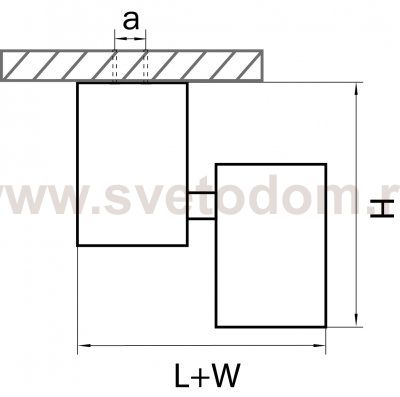 Светильник точечный накладной диодный Lightstar 51126 Punto