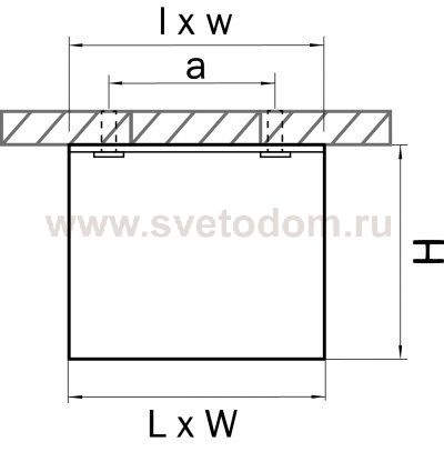 Светильник точечный накладной диодный Lightstar 52317 Monocco