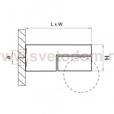 Светильник точечный накладной диодный Lightstar 55174 Snodo