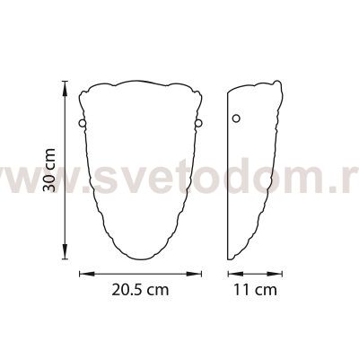 Светильник бра Lightstar 603620 Murano