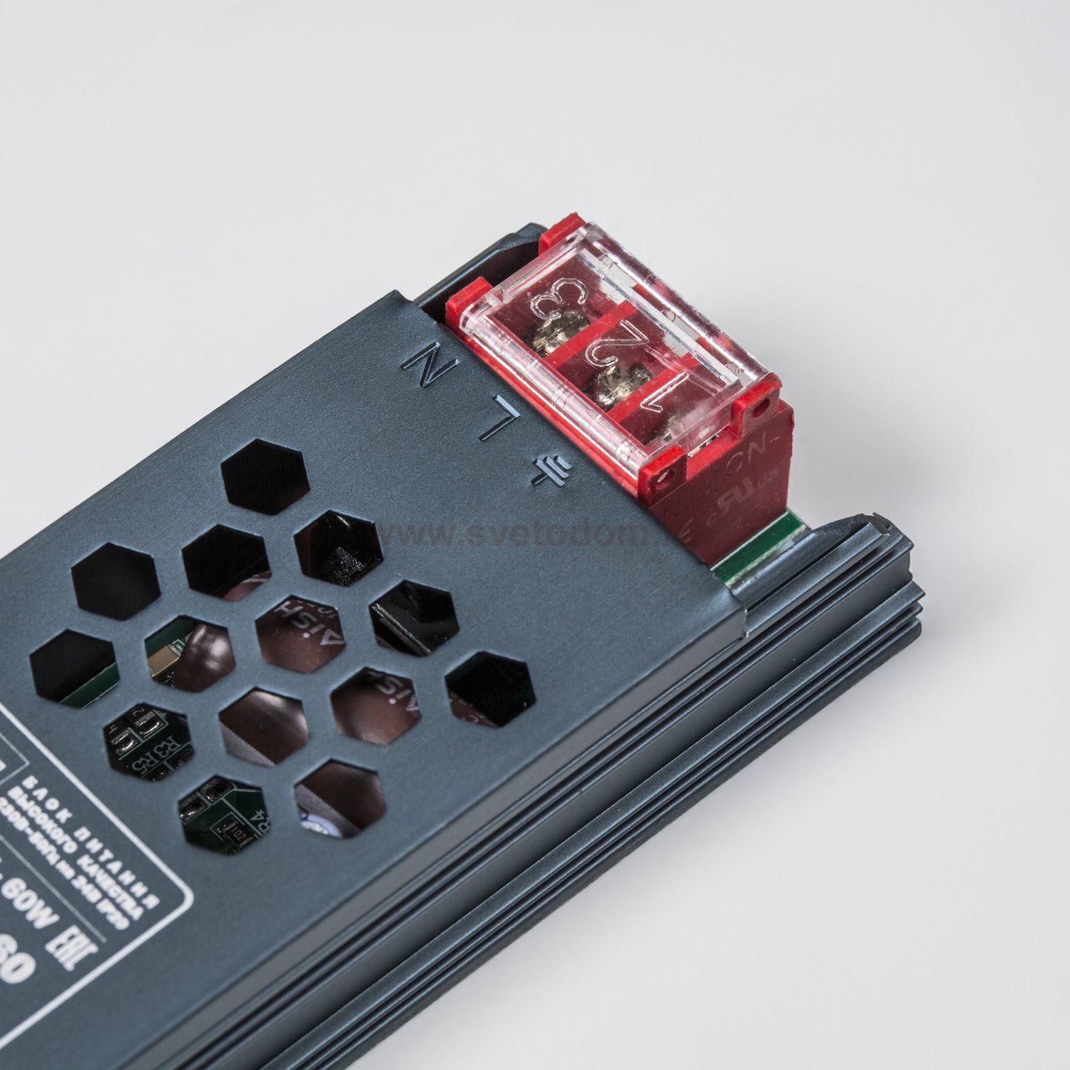 Тросовая система CORDA 5м и блок питания на 60W (max мощность ленты 11W/метр) Corda Lightstar 60CORDA5