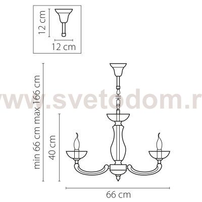 Люстра подвесная Lightstar 697062 Barcato