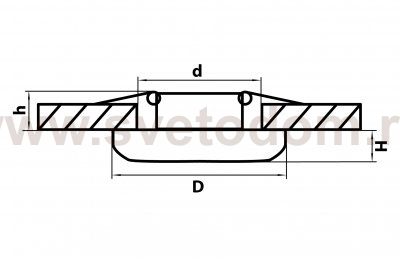 Светильник точечный встраиваемый диодный Lightstar 71137 Monde