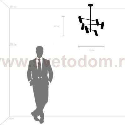 Люстра потолочная Roma Lightstar 718263