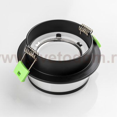 072007 Светильник MATURO GU10 Round X1 MR16/GU10 ЧЕРНЫЙ