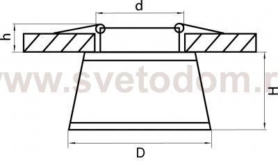 Светильник точечный встраиваемый диодный Lightstar 72172 Maturo