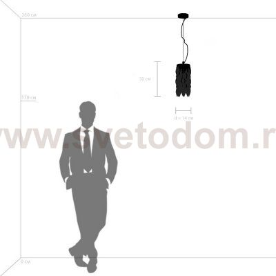 Подвес Limpio Lightstar 722033
