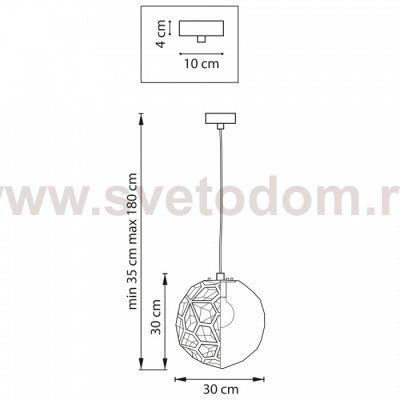 Подвес Fermo Lightstar 724014