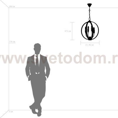 Люстра подвесная Lightstar 731247 Cero