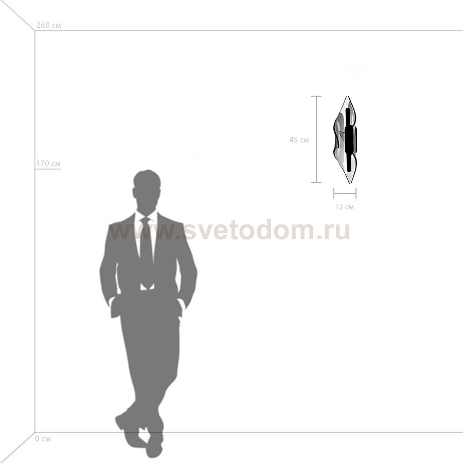 Бра Varese Lightstar 731653