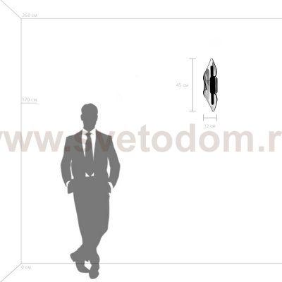 Бра Varese Lightstar 731653