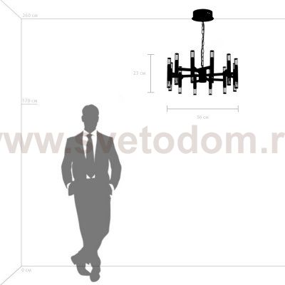 Люстра подвесная Iris Lightstar 734247