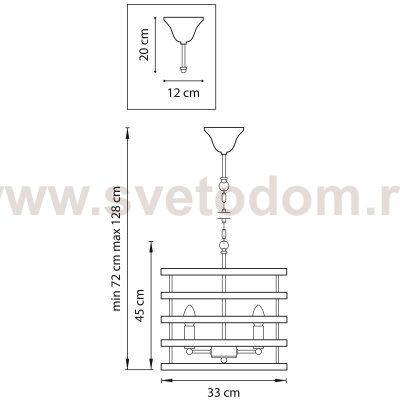 Люстра подвесная Epsilon Lightstar 735030