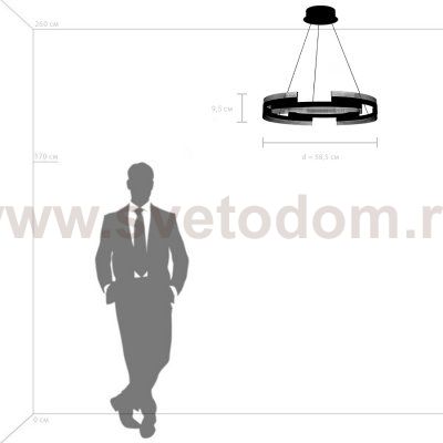 Люстра подвесная Rotonda Lightstar 736323