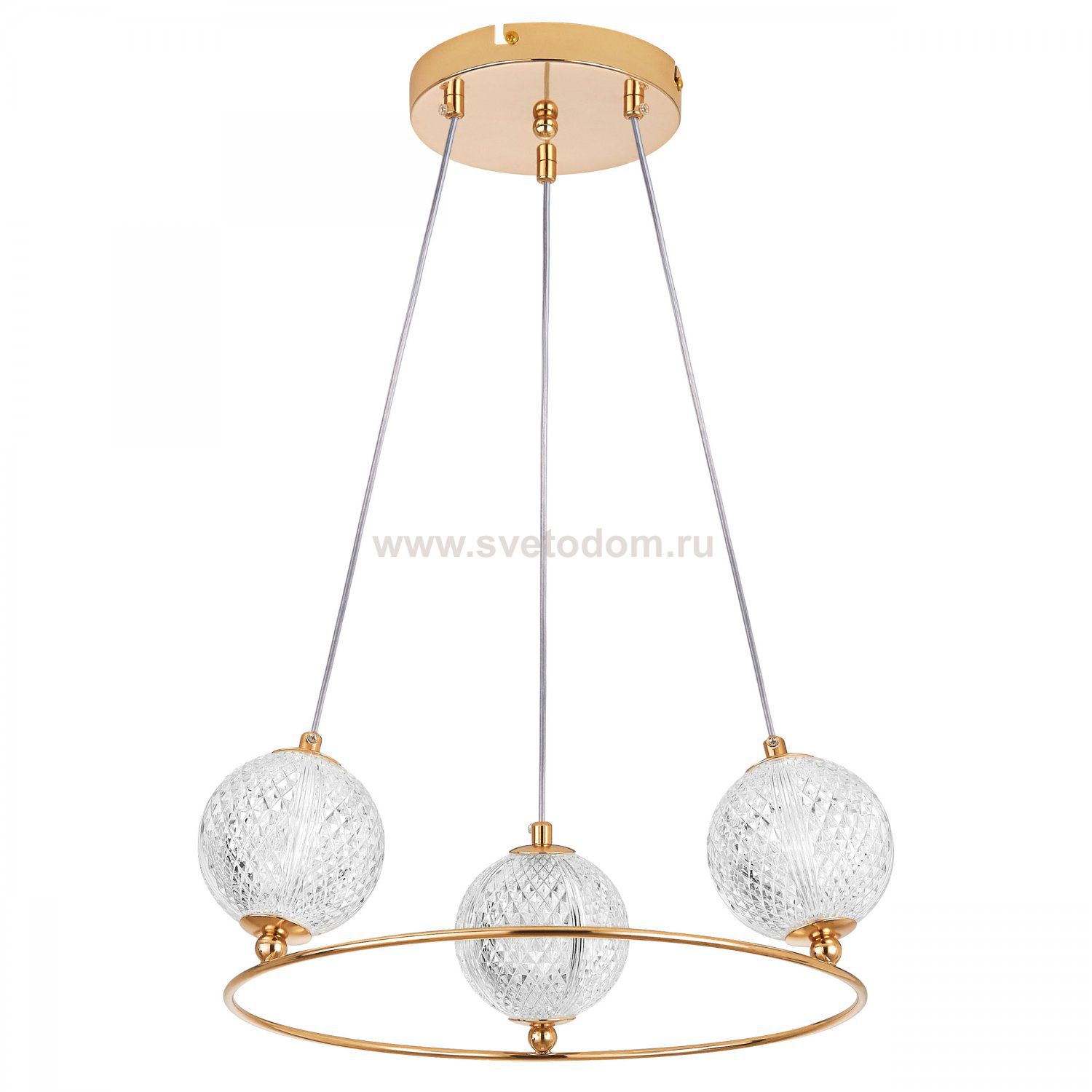 737033 Люстра ACRILE G9 3х6W(led) G9 ЗОЛОТО