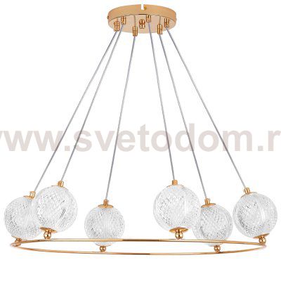 737063 Люстра ACRILE G9 6х6W(led) G9 ЗОЛОТО