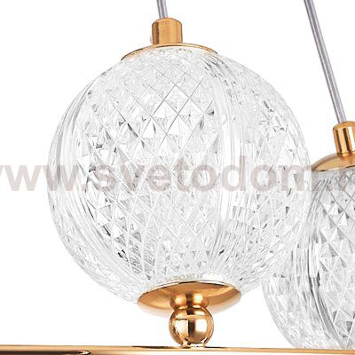 737063 Люстра ACRILE G9 6х6W(led) G9 ЗОЛОТО