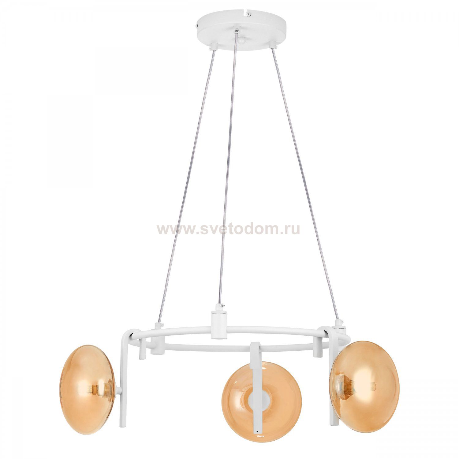 737136 Люстра GAMMA G9 3х6W(led) G9 БЕЛЫЙ/ЯНТАРЬ