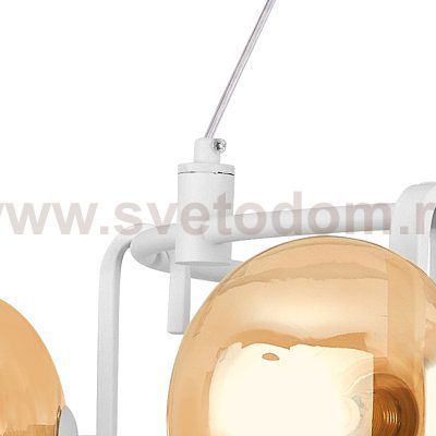 737166 Люстра GAMMA G9 6х6W(led) G9 БЕЛЫЙ/ЯНТАРЬ