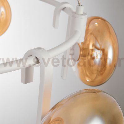 737166 Люстра GAMMA G9 6х6W(led) G9 БЕЛЫЙ/ЯНТАРЬ
