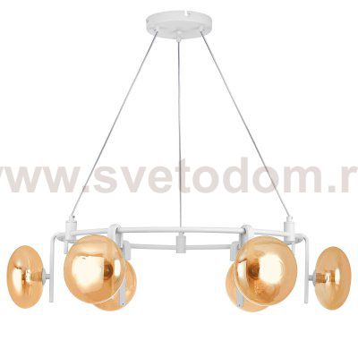 737166 Люстра GAMMA G9 6х6W(led) G9 БЕЛЫЙ/ЯНТАРЬ