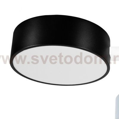 737230 Люстра EMISFERO LED 2х24W 520-1040LM G БЕЛЫЙ/ЧЕРНЫЙ/СЕРЫЙ 3000-6000K