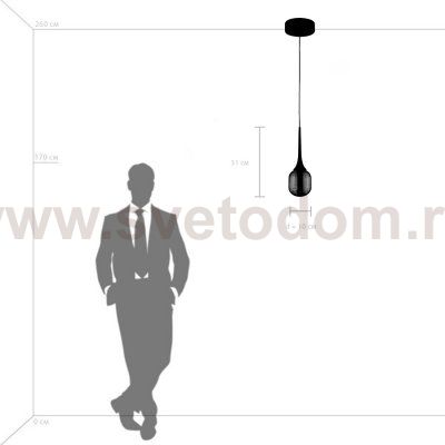 Подвес Acrile Lightstar 738011