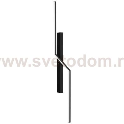 739637 Бра PALLA 23W LED 636LM 120G ЧЕРНЫЙ 3000K